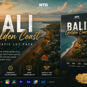bali golden coast – cinematic lut pack